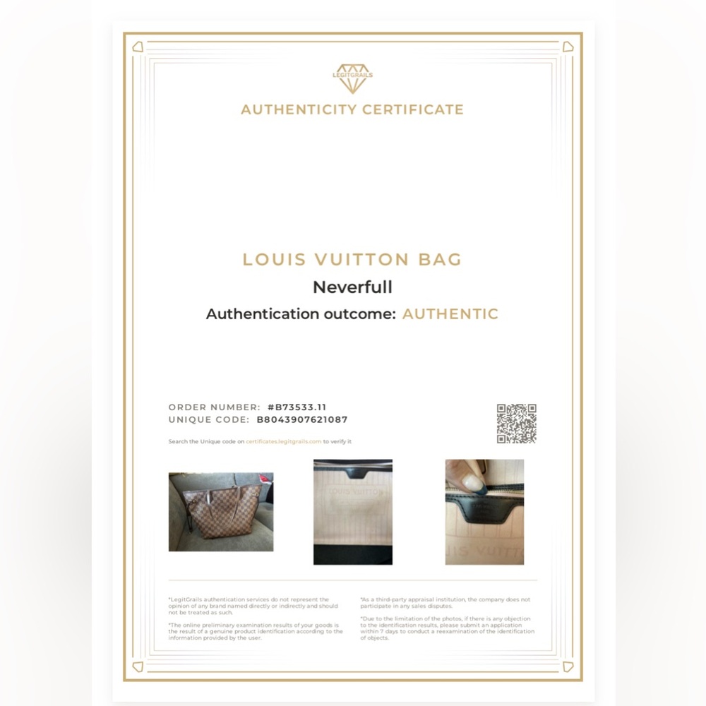 ❤️FINAL PRICE DROP❤️ Louis Vuitton Neverfull MM Tote – Damier Ebene - Picture 7 of 8